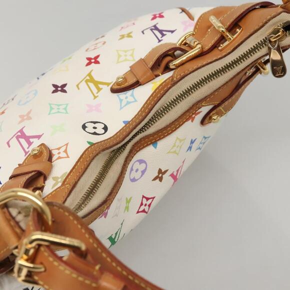 LOUIS VUITTON Monogram Multicolor Greta Hand Bag White M40195 - Picture 6 of 16